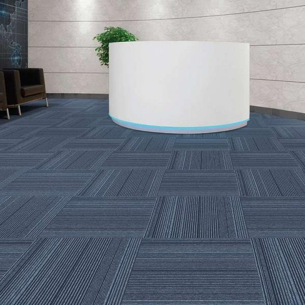 Blue PP Carpet Tile